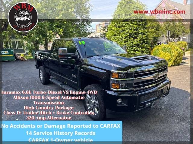 2019 Chevrolet Silverado 2500HD High Country 4WD photo