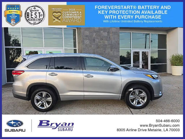 2018 Toyota Highlander Limited FWD photo