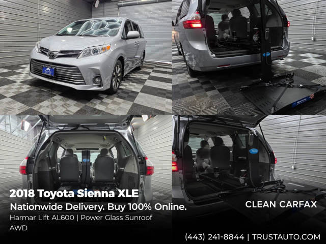 2018 Toyota Sienna XLE AWD photo