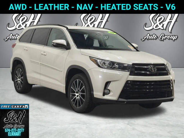 2018 Toyota Highlander SE AWD photo