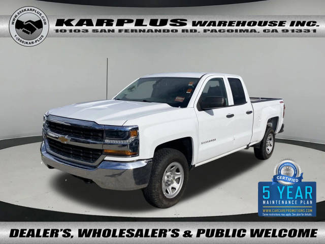 2018 Chevrolet Silverado 1500 Work Truck 4WD photo