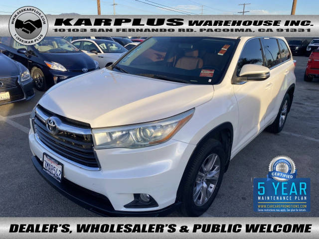 2015 Toyota Highlander LE Plus AWD photo