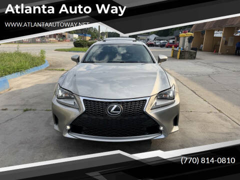 2015 Lexus RC AWD photo