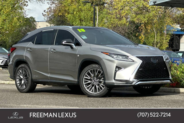 2018 Lexus RX RX 450h F Sport AWD photo