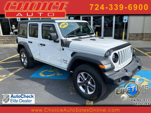 2018 Jeep Wrangler Unlimited Sport S 4WD photo