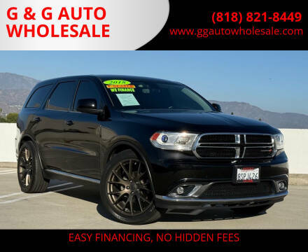 2018 Dodge Durango SXT RWD photo
