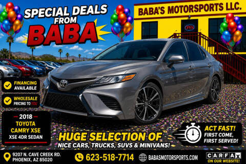 2018 Toyota Camry XSE FWD photo