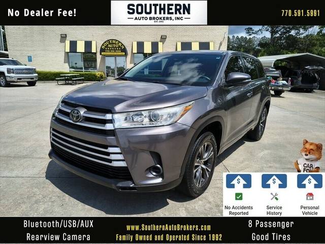 2018 Toyota Highlander LE FWD photo