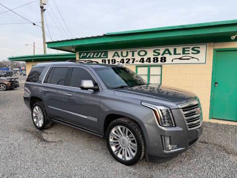 2018 Cadillac Escalade Platinum 4WD photo