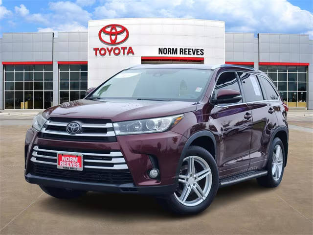 2018 Toyota Highlander Limited FWD photo