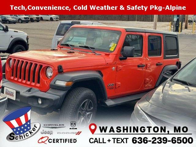2018 Jeep Wrangler Unlimited Sport S 4WD photo