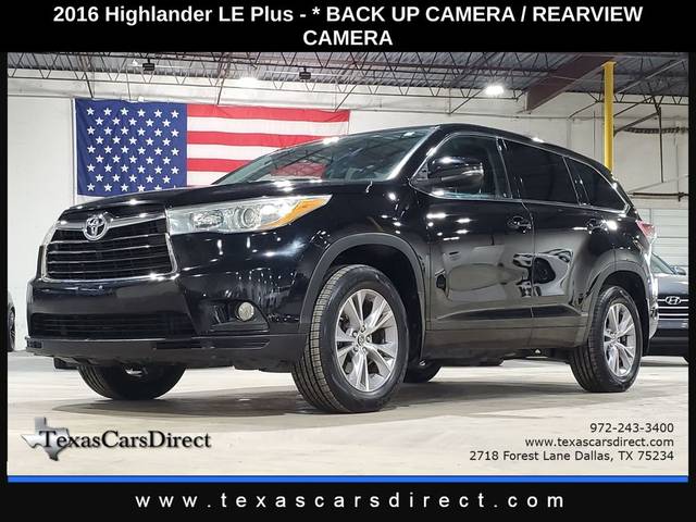 2016 Toyota Highlander LE Plus FWD photo