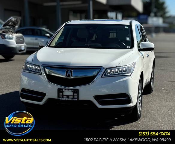 2016 Acura MDX w/Tech/AcuraWatch Plus AWD photo