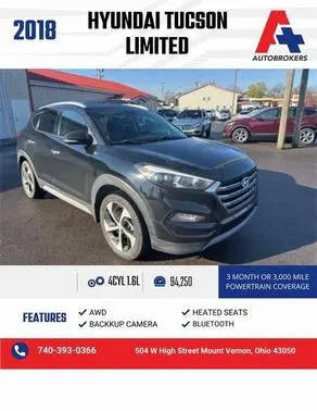2018 Hyundai Tucson Limited AWD photo