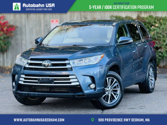 2018 Toyota Highlander XLE AWD photo