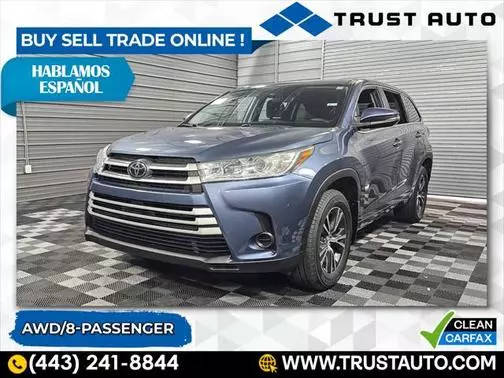 2018 Toyota Highlander LE AWD photo