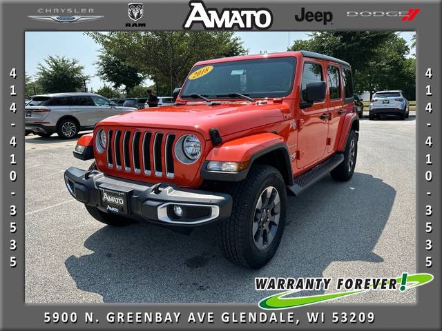 2018 Jeep Wrangler Unlimited Sahara 4WD photo