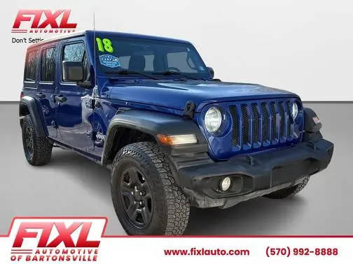 2018 Jeep Wrangler Unlimited Sport 4WD photo