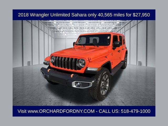 2018 Jeep Wrangler Unlimited Sahara 4WD photo