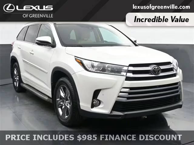 2018 Toyota Highlander Limited Platinum FWD photo