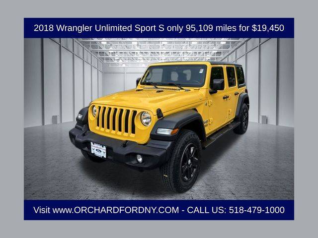 2018 Jeep Wrangler Unlimited Sport S 4WD photo