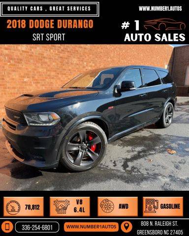 2018 Dodge Durango SRT AWD photo