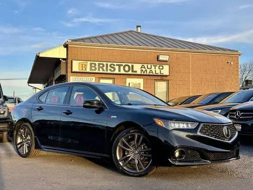 2019 Acura TLX w/A-Spec Pkg Red Leather AWD photo