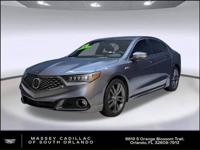 2019 Acura TLX w/A-Spec Pkg Red Leather FWD photo