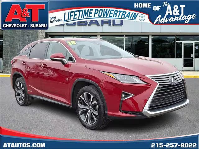 2018 Lexus RX RX 450h AWD photo