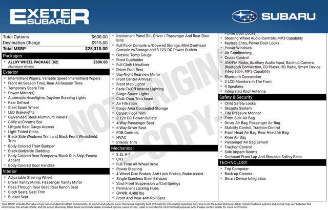 2018 Subaru Forester  AWD photo