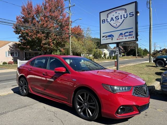 2019 Acura TLX w/A-Spec Pkg Red Leather FWD photo