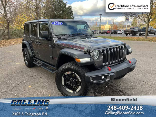 2018 Jeep Wrangler Unlimited Rubicon 4WD photo