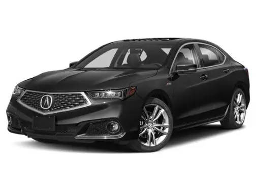 2019 Acura TLX w/A-Spec Pkg Red Leather AWD photo