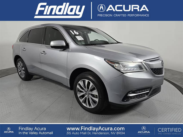 2016 Acura MDX w/Tech FWD photo