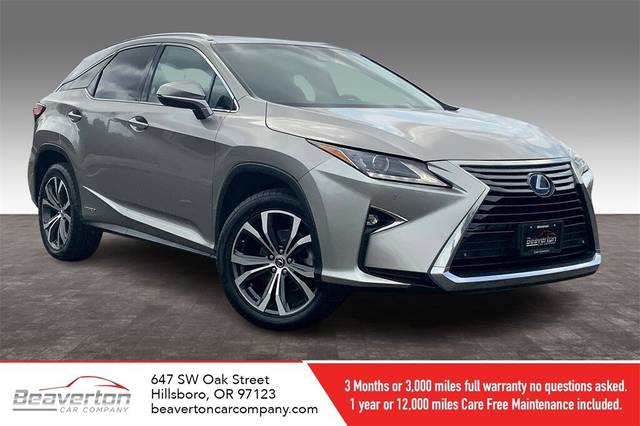 2018 Lexus RX RX 450h AWD photo