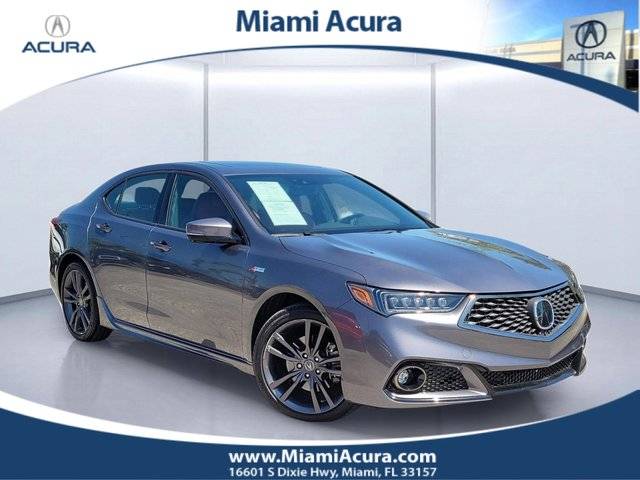 2019 Acura TLX w/A-Spec Pkg Red Leather FWD photo