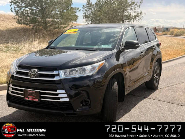 2018 Toyota Highlander LE AWD photo