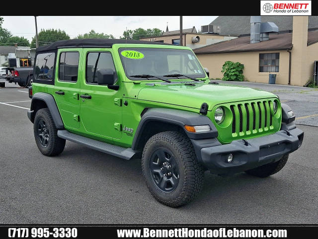 2018 Jeep Wrangler Unlimited Sport S 4WD photo