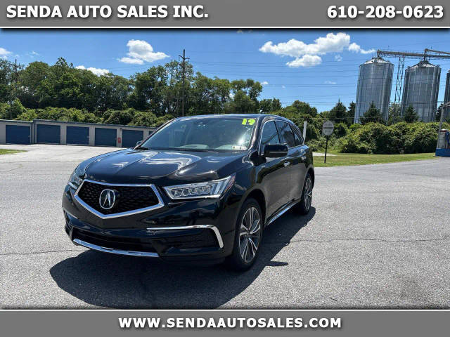 2019 Acura MDX w/Technology Pkg AWD photo