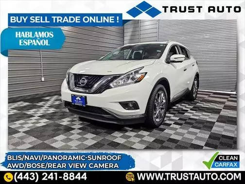 2018 Nissan Murano Platinum AWD photo