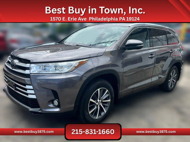 2018 Toyota Highlander XLE AWD photo