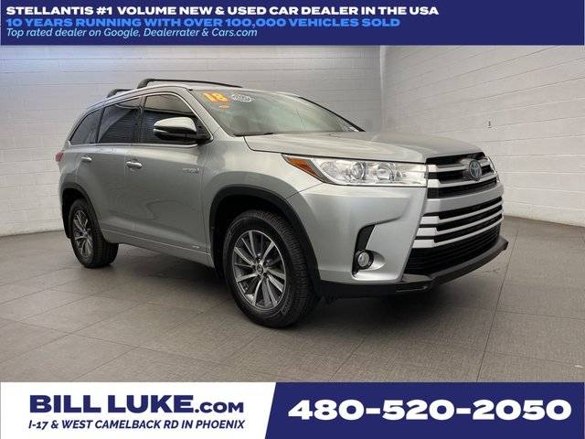 2018 Toyota Highlander Hybrid XLE AWD photo