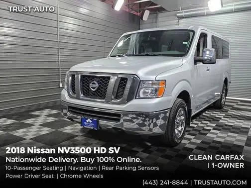 2018 Nissan NV Passenger NV3500 HD SV RWD photo