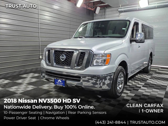 2018 Nissan NV Passenger NV3500 HD SV RWD photo