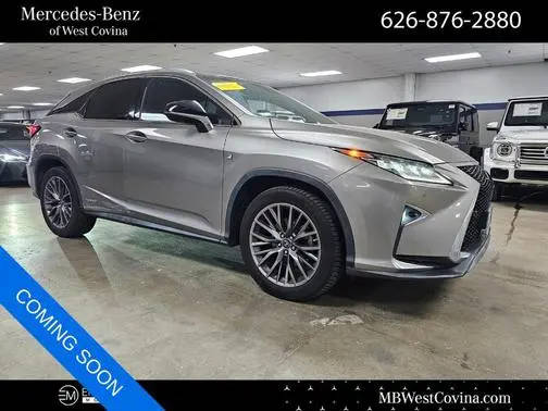 2018 Lexus RX RX 450h F Sport AWD photo