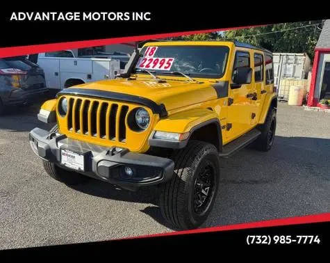 2018 Jeep Wrangler Unlimited Sahara 4WD photo