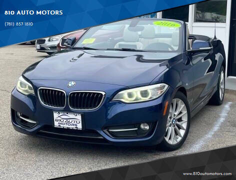 2016 BMW 2 Series 228i xDrive AWD photo