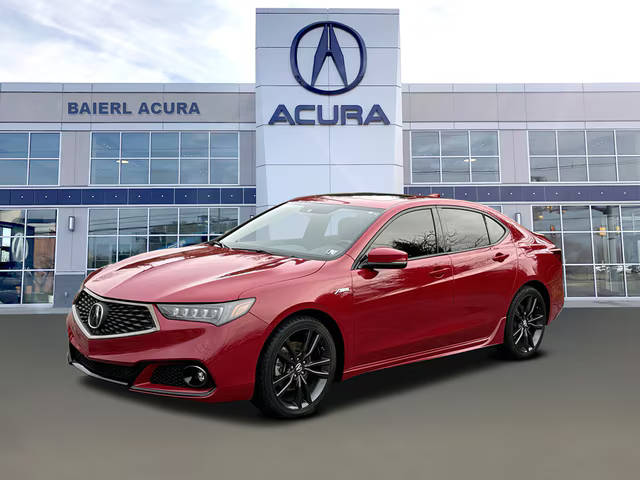 2019 Acura TLX w/A-Spec Pkg Red Leather FWD photo