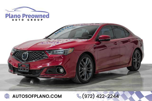 2019 Acura TLX w/A-Spec Pkg Red Leather FWD photo