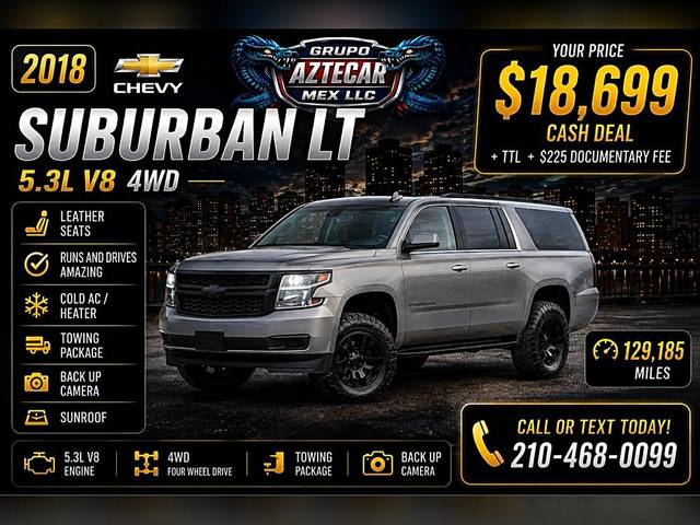 2018 Chevrolet Suburban LT 4WD photo